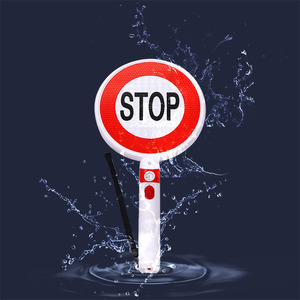 Tableau de commande de route à DEL portable Avertissement de sécurité Stop Go Panneaux de signalisation - Product Image 6