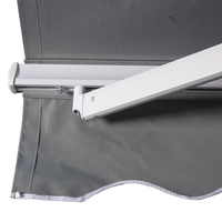 Auvent rétractable automatique en aluminium, canopée pliable, bras d'extérieur, fabriqué en chine, livraison gratuite