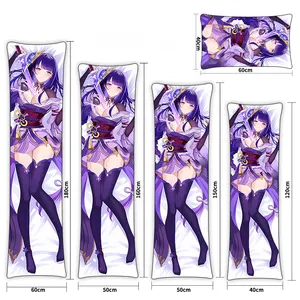 Tùy Chỉnh 2 Cách Mềm Polyester Nhật Bản Phim Hoạt Hình Trang Trí Gối Trường Hợp Dakimakura 150*50 Cm Cơ Thể Gối Tùy Chỉnh Cơ Thể Gối