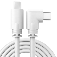 Câble USB-C vers Type-C à angle droit, très vendu, avec transfert de données haute vitesse et charge rapide