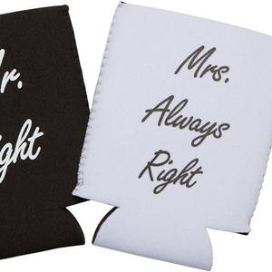 Glacière à canettes pour bière et vin Mr et Mme, pour fête de mariage, fête de fiançailles, réception, décorations, idée cadeau d'anniversaire - Product Image 3