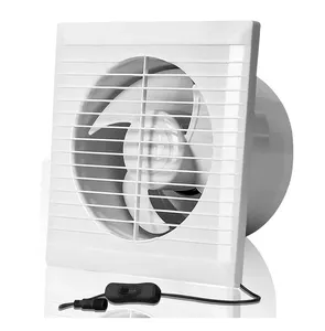 Güneş 8 inç DC egzoz fanı 12V ev havalandırma fanı davlumbaz mutfak sessiz davlumbaz soğutma fanı