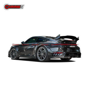 Kit de Carrocería de Fibra de Carbono Seca de la Mejor Calidad, Estilo Top-Car, para Porsche 911 992, Parachoques Delantero y Trasero, Faldones Laterales - Product Image 4