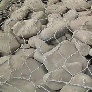 Leadwalking Gabion Net Factory Normal trenzado galvanizado pequeño Gabion China 2,0*1,0*1,0 tamaño defensa galvanizado tejido Gabion