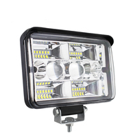 Luz LED de trabajo todoterreno de 54W, gran campo de visión, 4 pulgadas, 32LED, luz cuadrada para coche y camión, piezas automotrices