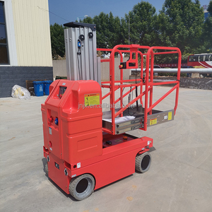 Pengangkat lfit hidrolik satu pria, tiang pengangkat <span class=keywords><strong>Platform</strong></span> kerja paduan aluminium - Product Image 4