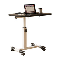 Bureau d'ordinateur moderne et simple, petit bureau portable, mini bureau ou table d'étude, bureau de maison ou de bureau