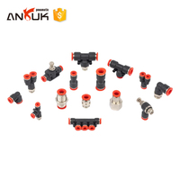 Raccord pneumatique compact à connexion rapide série JSC pour tuyau d'air