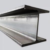 Poutres en acier laminées à chaud de qualité industrielle, profilés en H pour les structures de construction