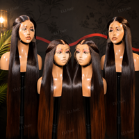 Pelucas HD Lace Front sin pegamento de cabello humano vietnamita, rizado suelto profundo, 6*6 7*7 8*8, negro natural, rubio, largo liso, rizado Jerry