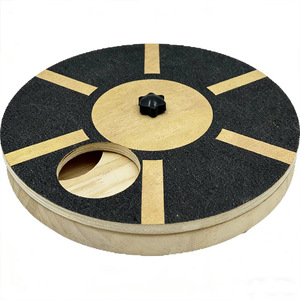 Wooden Dog <b>Scratching</b> <b>Post</b> 30cm Multifunctional Claw Care With Treat Box Pet Grooming Tool - Product Image 4