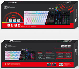 Teclado <span class=keywords><strong>Gamer</strong></span>, <span class=keywords><strong>Clavier</strong></span> De Jeu Avec rétro-éclairé Pour <span class=keywords><strong>Gamer</strong></span> - Product Image 6