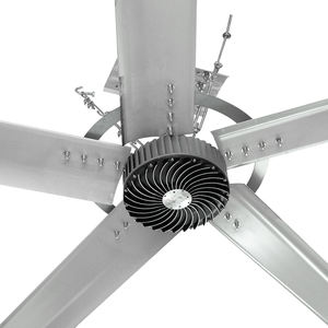 Usine SANXIN personnalisé économie d'énergie <span class=keywords><strong>SX</strong></span>-DFS55 entrepôt fabrication Pmsm géant Ventilation industrielle laiterie HVLS ventilateur - Product Image 1