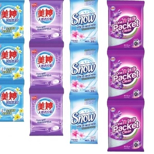 Detergente en Polvo para Lavandería, Empaque Pequeño, Famoso en Tailandia, India, China y Europa - Product Image 3