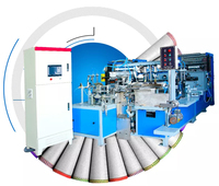Línea de Producción Automática de Conos de Papel de Alta Precisión Controlada por PLC Digital, con Longitud de Alimentación Ajustable, Alta Capacidad y Multicombustible
