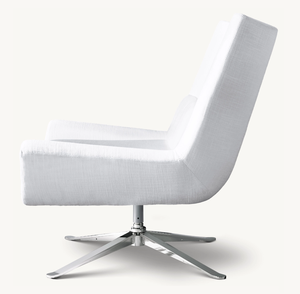 Silla de salón giratoria <span class=keywords><strong>LUKE</strong></span>, muebles de interior, elegante, Color personalizado, moderno, pierna de Metal, sofá de ocio, silla de salón para sala de estar - Product Image 3