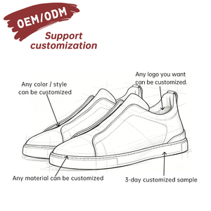 Chaussures décontractées classiques pour hommes en daim de luxe, style rétro, à enfiler, confortables, imperméables, semelle blanche, pour affaires et loisirs - Product Image 2