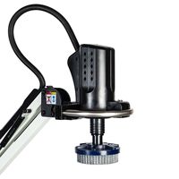 Machine à ébavurer électrique à aspiration sous vide avec double têtes de meulage rotatives et moteur