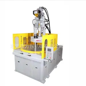 Máquina de moldagem por injeção usada vertical de alta eficiência Máquina de moldagem por injeção de moldura de ventilador de plástico