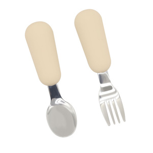 Ensemble cuillère et fourchette pour complément alimentaire pour <span class=keywords><strong>bébé</strong></span> de qualité alimentaire en gros ou vaisselle pour nouveau-né de 3 à <span class=keywords><strong>18</strong></span> <span class=keywords><strong>mois</strong></span>, apprentissage de la nourriture pour tout-petits - Product Image 6