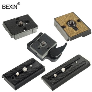Accessoires de pièces détachées pour trépieds, équipement photographique, plaque à dégagement rapide en métal, rotule, support de caméra, adaptateur, pince - Product Image 4
