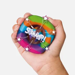 Kids and Adult Finger Snappers Fidget Toy Party Popper Noise Maker Grab and Snap Hand Toy Stress Relief Squeeze Toy