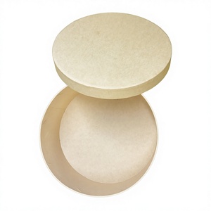 กล่องทรงกระบอกสำหรับของที่ระลึกหรือของขวัญสุดหรู ราคาโรงงาน ฝาปิดพลาสติกบุอย่างดี พิมพ์ UV สี่สี ปรับแต่งได้ สำหรับใส่ชา - Product Image 1