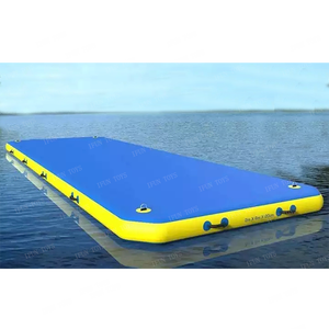 New <span class=keywords><strong>Inflatable</strong></span> Nước Nổi Nền Tảng/<span class=keywords><strong>Inflatable</strong></span> Nổi Pontoon <span class=keywords><strong>Dock</strong></span> Nền Tảng Nước - Product Image 1