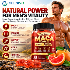 Hot Sales OEM Maca <strong>Gummies</strong> Red,Yellow, Black Maca All in One <strong>for</strong> Energy &amp; Performance Booster <strong>for</strong> <strong>Women</strong> Men 60 Chews - Product Image 2