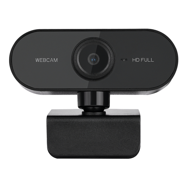 1080P Full HD USB Webcam with Desktop or Laptop Camera for Online Video Conferencing Meetings with Microphone