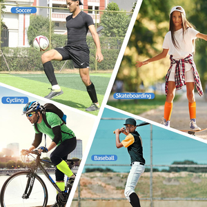 Nhà Máy Tùy Chỉnh Bảo Vệ Ống Chân Bóng Rổ Bê Nén Tay Áo Thể Thao Ngoài Trời Bóng Đá Trọng Lượng Nhẹ Tổ Ong Bảo Vệ Ống Chân - Product Image 6