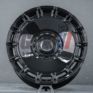 Jantes forgées monobloc noires brillantes personnalisées GPW pour Mercedes Benz S450 <span class=keywords><strong>S560</strong></span> S63 <span class=keywords><strong>Maybach</strong></span> S480 S680 GLE 450 GLE 53 GLS 450 600 - Product Image 2