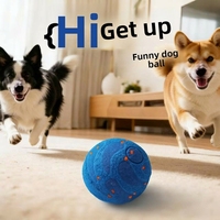 Juguetes Interactivos para Mascotas, Pelota de Juguete para Entrenamiento, Pelota de Juguete Inteligente Recargable Electrónica ETPU Segura, Pelota de Juguete con Rotación Automática