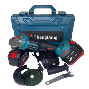 Meuleuse d'angle électrique sans balai industrielle portable 21V <span class=keywords><strong>Polisseuse</strong></span> à <span class=keywords><strong>batterie</strong></span> sans fil Machine de découpe rechargeable Déclencheur - Product Image 1
