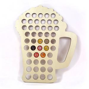 Support à bière en bois découpé, 50 États, pour tous types de bières du Texas, bois brillant, contreplaqué de bouleau clair, excellent cadeau pour la fête des pères - Product Image 6