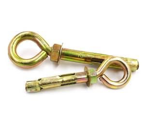 Tornillo de <span class=keywords><strong>ojo</strong></span> M6M8M10--M12 para colgar lámparas colgantes, gancho, anillo de suspensión, correa de hierro, expansión - Product Image 4