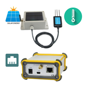 Estación meteorológica agrícola inalámbrica con sensor exterior, IoT industrial, monitor remoto Lora, energía solar, meteorología RS485 - Product Image 1