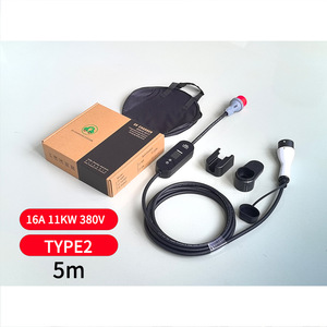 Nuovo Caricatore EV Portatile <span class=keywords><strong>MERAK</strong></span> MK-ECe02 16A/11KW/380V/Tipo2 con Cavo da 5m per Uso Interno/Esterno - Product Image 6