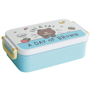 Customized <b>Lunch</b> <b>Box</b> Plastic 501-800Ml Microwave Safe For Children Rectangle Shape With Unicorn Design - Product Image 5