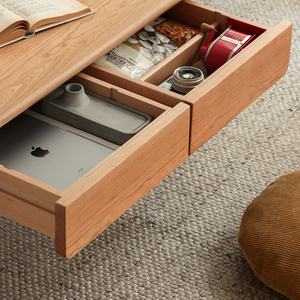 Nửa Nhà Đa Chức Năng Gỗ <span class=keywords><strong>End</strong></span> Bảng Với Ngăn Kéo Hiện Đại Thân Thiện Với Môi Bàn Cà Phê Cho Đồ Nội Thất Phòng Khách - Product Image 5