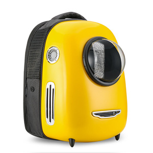 Large-capacity smart pet bag for <b>cats</b>, a popular portable space capsule <b>backpack</b> with handle and air conditioning. - Product Image 4