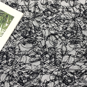 Chất Lượng Hàng Đầu Đám Cưới Đảng Thêu Nigeria Ren Vải Sequined Sang Trọng Chantilly Ren Vải - Product Image 2