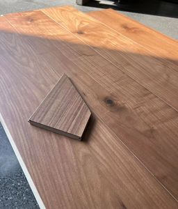 천연 아메리칸 블랙 월넛 다층 엔지니어링 경재 UV 부드러운 현대적인 디자인 가정 공간을위한 실내 나무 바닥 - Product Image 5