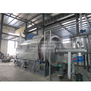Beston Tire Recycling Plant continuous waste plastic pyrolysis machine