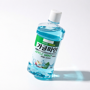 Enjuague Bucal de Menta y Manzana 1000ml Cuidado Bucal Diario Para Todo Tipo de Piel Fórmula K Beauty - Product Image 1