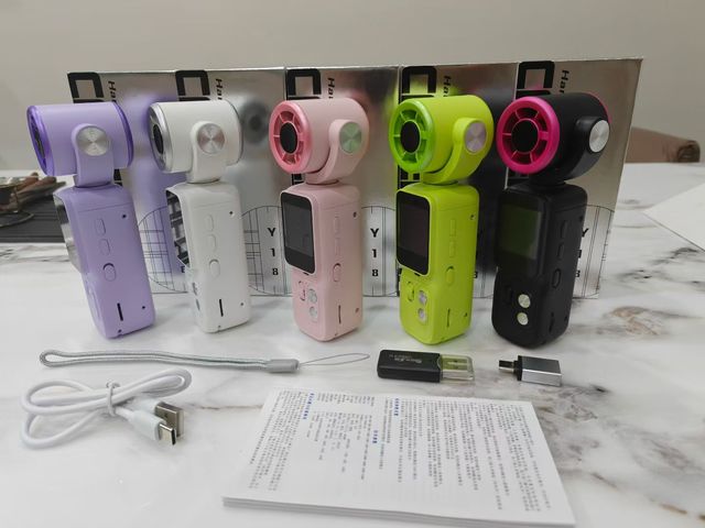 Y18 High Definition Handheld Motion Camera - Vlog Outdoor Cycling Anti-Shake Recording Portable Camera NEW