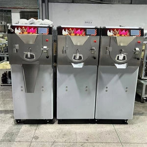 48L/H 10 Program Maquina De Helado Duro Dairy to süt içermeyen dondurma yapma makinesi makine yatay toplu dondurucu - Product Image 4