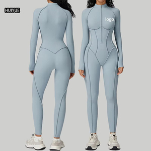 Tuta Sportiva Personalizzata con Logo, Body da Donna per Palestra, Tuta Intera da Yoga, <span class=keywords><strong>Sexy</strong></span> Tuta Sportiva da Donna per <span class=keywords><strong>Fitness</strong></span> - Product Image 1