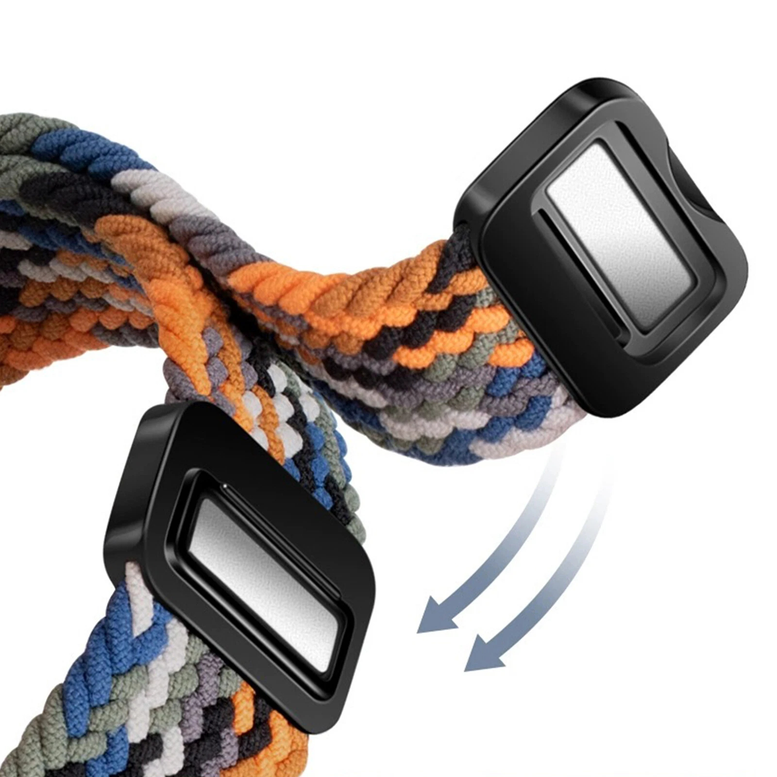 Upro Magnetic Braided nylon Band for apple Watch Series 11/10 & iWatch Woven fabric watch Strap Compatible with S9/S8/SE/Ultra