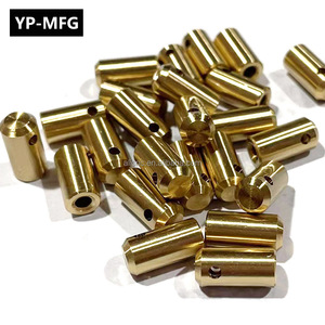 CNC Machined Brass Part Aluminum Parts Customized Brass CNC Turned Parts Turning Machining Custom High Precision CNC Machining - Product Image 1